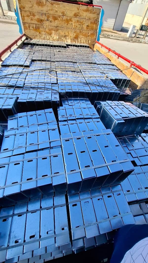 تولید و فروش میلگرد بستر و والپست منقطع صیدی در صحنه